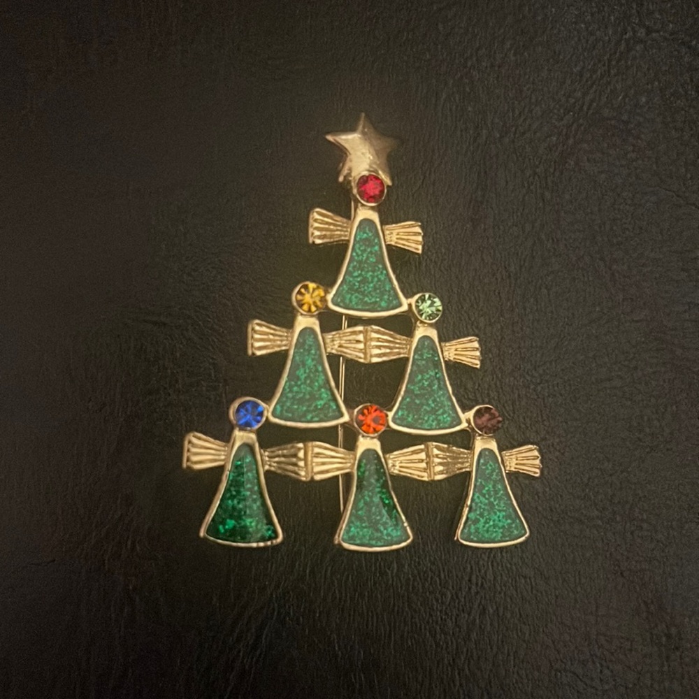 Art Deco Christmas Angel Tree